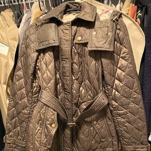 Burberry Belted Quilted Jacket AUTHENTIC